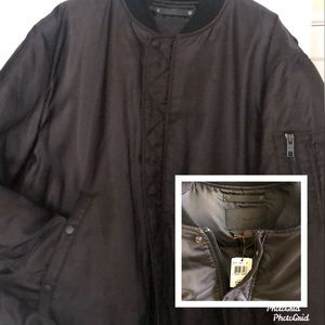 SALE⬇️ Men’s coach🆕XLblk bomber w/down lining NWT